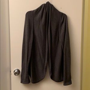 GAP Gray Hi Low Cardigan Sweater Size XL